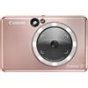 Canon Zoemini S2 - Fotocamera digitale - Fotocamera compatta con stampante di foto istantanee - 8,0 MPix - NFC, Bluetooth - Oro rosa