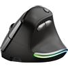 Trust Bayo - Mouse verticale - ergonomico - per destrorsi - ottico - 6 pulsanti - wireless - 2,4 GHz - wireless emp