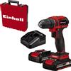 Einhell TE-CD 18/40 Li BL (2x2,0Ah) Power X-Change 4513995 Trapano avvitatore a batteria 18 V 2000 mAh Li-Ion incl. seconda batteria, spazzole