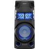 Sony Sistema audio SONY Bluet. USB HDMI DSEE UKW 2 ingressi microfono. sw MHCV43D