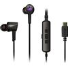 ASUS ROG Cetra II - Auricolari con microfono - in-ear - cablati - cancellazione attiva del rumore - USB-C - nero