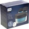 Philips Quick Clean Pod Cartridge CC16/50 Confezione da 6 cartucce di pulizia per testine di rasoi elettrici
