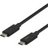 Deltaco USBC-1503M Cavo USB 3.2 Gen 1 (3.1 Gen 1) 2 m nero (USBC-1503M)