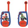 Lexibook Mario Kart walkie-talkie digitale fino a 2 km/1,3 miglia con funzione Morse luci