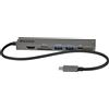 StarTech.com Adattatore multiporta USB-C - USB-C auf 4K 60Hz HDMI 2.0, 100W Power Delivery Pass-through, SD/MicroSD, 2 porte Hub USB 3.0, GbE - USB-C Mini Dock - 30cm langes Kabel (DKT30CHSDPD1) - Dockingstation - USB-C / Thunderbolt 3 - HDMI - 1GbE