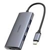 CHOETECH 7W1 Choetech Hub-M19 Adattatore Usb-C (argento)