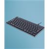 R-GO Tools RGOCOUKWDBL R-Go Keyboard Compact Break UK-Layout nero