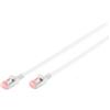 DIGITUS Slim - Cavo patch - RJ-45 (M) bis RJ-45 (M) - 10 m - 3,65 mm - U/FTP - CAT 6 - geschirmt, halogenfrei, geformt