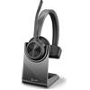 POLY Voyager 4310 UC Auricolare Wireless A Padiglione Ufficio USB tipo A Bluetooth Base di ricarica Nero