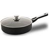 Cerafit Genius Cerafit Plasma Braising pan 26 cm | Padella con coperchio in vetro; A24690