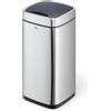 DURABLE Cestino con sensore NO TOUCH 21L, Argento, 342223
