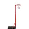 vidaXL Set da basket portatile regolabile 200-236 cm