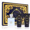Versace Set regalo Versace Pour Homme per uomo Eau de Toilette 50 ml + Balsamo dopobarba 50 ml + Gel doccia 50 ml