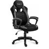 Huzaro FORCE 2.5 GREY MESH Gaming armchair Mesh seat Black Grey