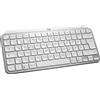 Logitech MX Keys Mini for Business - Tastiera - Retroilluminata - Senza fili - Bluetooth LE - QWERTY - Tedesco - Grigio chiaro