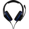 HyperX Cloud Stinger Core - Gaming Headset Black-Blue - PS5-PS4 Auricolare Cablato A Padiglione Giocare Nero, Blu