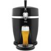 Wëasy Distributore di birra Weasy, PINT568, capacità 5l, temperatura di raffreddamento 3-6 C, sistema di raffreddamento integrato, silenzioso, fusti a pressione, acciaio inox/nero