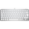 Logitech MX Keys Mini per Mac Tastiera illuminata minimalista senza fili - Senza fili - Bluetooth - Interruttore a forbice - QWERTY - LED - Grigio