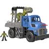 Imaginext Jurassic World Dino & Transporter, dinosauro giocattolo