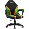 Huzaro Ranger 1.0 sedia da gioco per bambini sedia da ufficio sedia da gamer sedia da scrivania design moderno ergonomico braccioli regolazione altezza sedile ruote in gomma pixel