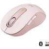 Logitech Signature M650 - mouse - ottico - 5 pulsanti - senza fili - Bluetooth, 2,4 GHz