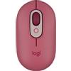 Logitech POP - Mouse - emoji personalizzabile - ottico - 4 pulsanti - senza fili
