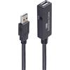 shiverpeaks BS13-29075 shiverpeaks BASIC-S Cavo di prolunga USB 2.0 attivo, 10,0 m