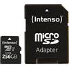 Intenso microSD 256GB UHS-I Perf CL10- Performance - 256 GB - MicroSD - Klasse 10 - UHS-I - Classe 1 (U1) - Schockresist