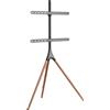 myWALL My Wall HT 22L Supporto TV 81,3 cm (32) - 190,5 cm (75) da terra, girevole, regolabile in altezza/noce, scuro