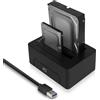 NoBrand Akt 2,5 e 3,5 pollici SATA dual hard drive dock USB 3.2 Gen1