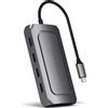 Satechi ST-U4MA3M hub di interfaccia USB tipo-C 10000 Mbit/s Grigio Venduto come Grado A 0810086360383