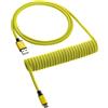 CableMod CableMod Classic Cavo a spirale per tastiera da USB-C a USB Tipo A Dominator Giallo