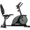 Zipro Easy recumbent bike | ergometro recumbent per l'allenamento a casa | cyclette con 8 livelli di resistenza | massa volanica di 8 kg