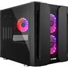 Chieftec Chieftronic M2 - Cubo - micro ATX - pannello laterale con finestra (vetro temperato)