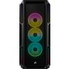 CORSAIR Geh iCUE 5000T RGB (vetro temperato) Nero