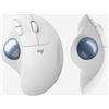 Logitech Ergo Series ERGO M575 for Business - Trackball - Destrorso - Ottico - 5 pulsanti - Senza fili - Bluetooth - Ricevitore USB Logitech Logi Bolt - Bianco sporco