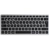 Satechi Slim X1 Tastiera Bluetooth Nero-Grigio Tedesco con cavo