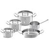 Fissler Set Fissler (KT16/20/24 STK 16cm o.d. Padella 24cm o.d.) 5 pezzi.