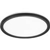 Rabalux SMART TUYA Nero Plafoniera LED Inverness rotonda 280mm 15W CCT con DO 7265