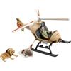 Schleich Wild Life Elicottero salvataggio animali