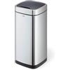 DURABLE Cestino con sensore NO TOUCH 35L, Argento, 342323