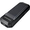 GRAUGEAR externes Gehäuse M.2NVMe/NGFF SSD PCIe3.0 retail