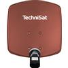 TECHNISAT Offset-Antenne 33cm Aluminium V/H-LNB ro DIGIDISH 33 V/H-LNB ROT