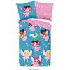 Muller Textil Set di biancheria da letto per bambini Good Morning Fairy 135x200 cm