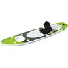 vidaXL SUP Board Set Gonfiabile Verde 300x76x10 cm