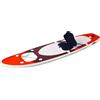 vidaXL SUP Board Set Gonfiabile Rosso 360x81x10 cm