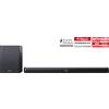 SHARP HTSB110 2.0 Soundbar 90W (USB, Bluetooth, HDMI, ottica, AUX-In (3,5 mm), nero)