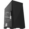 ZALMAN Case per computer, Zalman, Gaming mATX, Z1 Iceberg Black ZM-Z1-ICEBERG-BK