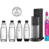 SodaStream Distributore di bibite + 2 bottiglie + 1 bombola + 2 caraffe Sodastream DUONCB