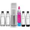 SodaStream Distributore di bibite + 2 bottiglie + 1 bombola + 2 caraffe Sodastream DUOBICB